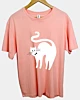 Niedliche weiße Katze 1 - leichtes T-Shirt