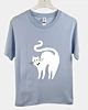 Cute White Cat 1 - Kids Young T-Shirt