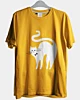 Niedliche weiße Katze 1 - Ice Cotton T-Shirt
