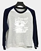 Teddy Cat Meow - Raglan Sleeve Sweatshirt